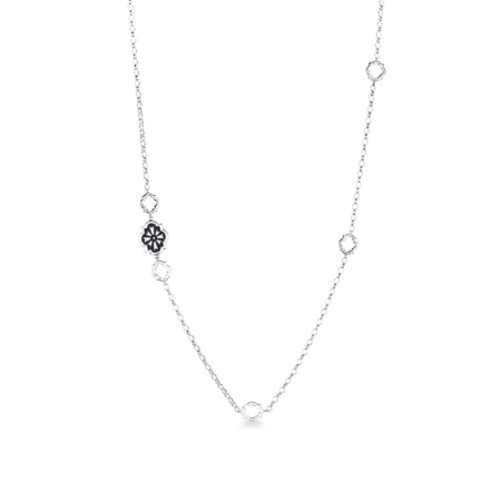 Collana scudo sole con sagome piccole