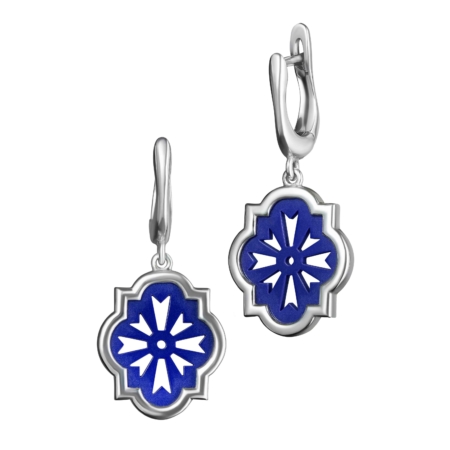 Orecchini pendenti scudo sole